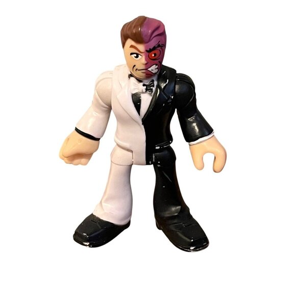 Imaginext DC Super Friends Lex Luthor and Two Faces Lot of 2 Figures - Picture 3 of 10